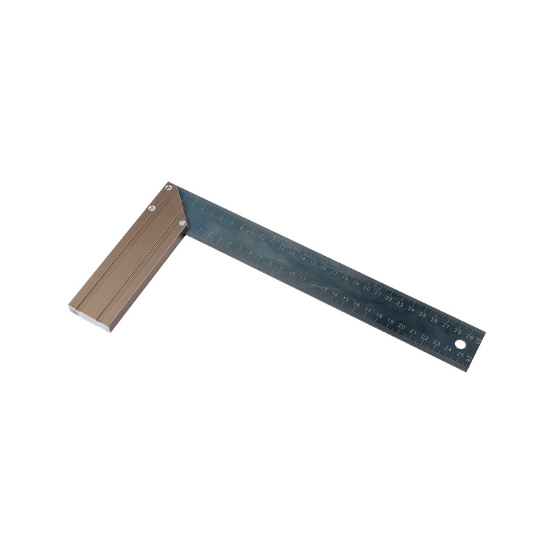 Équerre d'essai robuste avec manche en aluminium